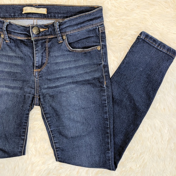 Free People Denim - Free People SKINNY ankle jeans